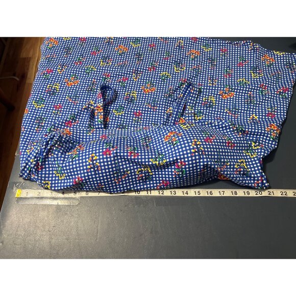 Lands End Swim Top 18W Vacation Beach Resort Tropical Cruise Built In Bra - Picture 4 of 10